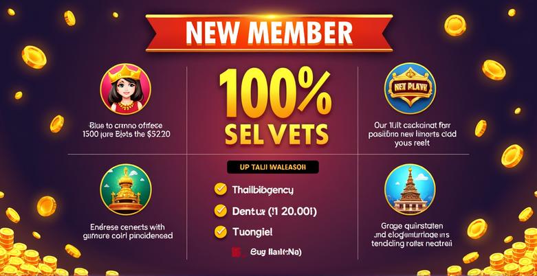 โปรโมชั่นสล็อตสมาชิกใหม่ 100%