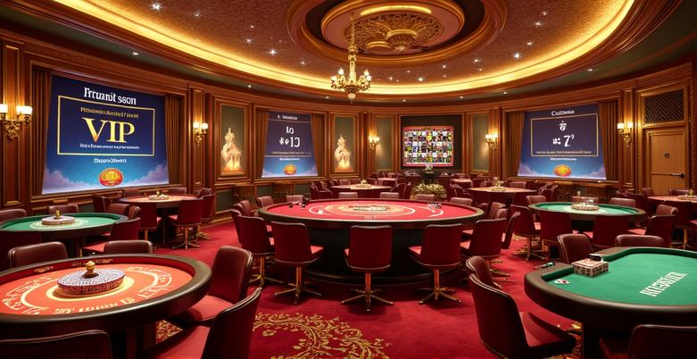 สิทธิพิเศษในคาสิโน VIP โบนัสและสล็อตพรีเมียม